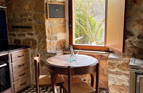 Resconorio Cabina | Cabaña Pasiega Lo Macario, con vistas al bosque