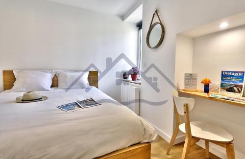 Guilvinec Casa | LocaLise - M44 - Ty Juzolie -Maison de plain-pied avec jardin clos à deux pas du centre, du port et des plages du Guilvinec - Wifi inclus - Linge de lit inclus - Animaux bienvenus
