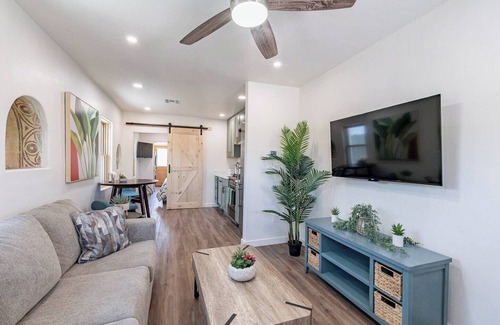 Barrio Viejo Casa | Located downtown this 1 bedroom 1 bathroom is fully remodeled with your own dedicated electric vehicle charger .