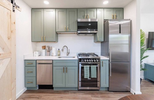 Barrio Viejo Casa | Located downtown this 1 bedroom 1 bathroom is fully remodeled with your own dedicated electric vehicle charger .