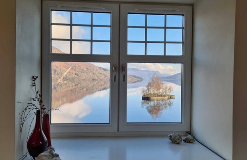 Saddell Apartamento | Lochside apartment: stunning views over Loch Katrine