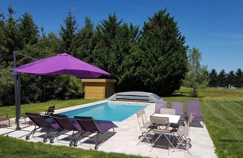 Fontaines-en-Sologne Casa | Lodge 9 chambres avec piscine chauffée, étang & activités au cœur de la Sologne - FR-1-491-384