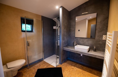 Marcoux Cabaña | Barre des Dourbes-Gîte-Panorámico-Baño con ducha-Vista a la Montana