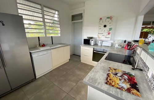 Le Marin Apartamento | Apartamento-De gran tamaño-Baño en la habitacion-Vista al campo-Lodge Goyavier