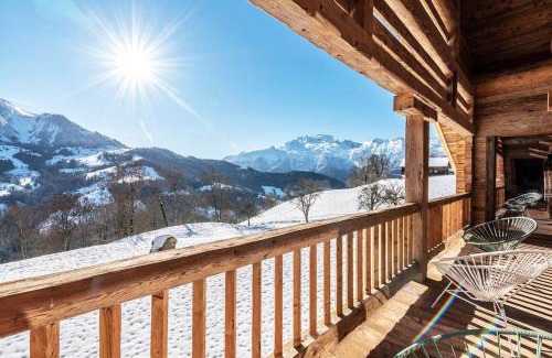 Manigod Casa | Lodge Les Murailles Luxury Unique Alpin Chalet Manigod La Clusaz