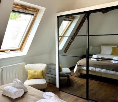 Pont-Aven Apartamento | Loft à Pont-Aven, Vue panoramique sur l'Aven