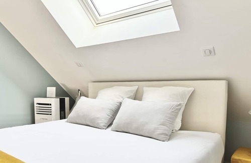 Miroir - Batignolles Apartamento | Loft 2-Loft-Confortable-Baño Privado-Patio