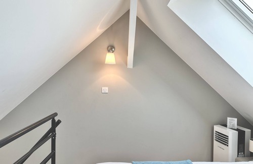 Miroir - Batignolles Apartamento | Loft 4-Loft-King-Baño Privado-Patio