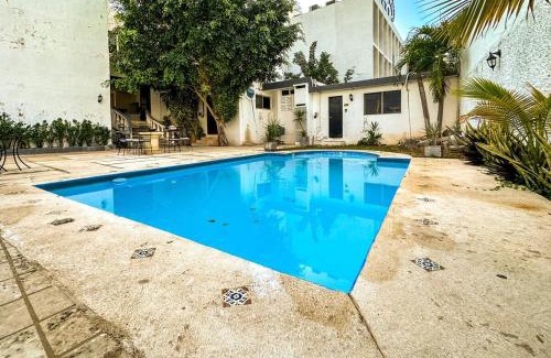 Colonia Campestre Apartamento | Loft Amatista- Piscina - Excelente zona de Merida
