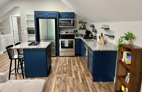 Joplin Apartamento | Loft apartment in historic house within walking distance of downtown.