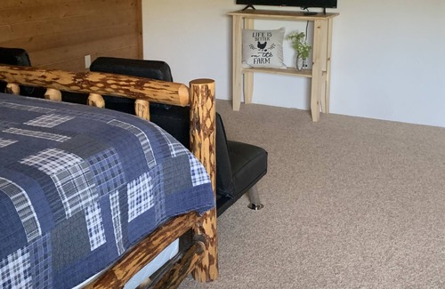 Hamilton Apartamento | Loft apartment with amazing mountain view on a horse ranch