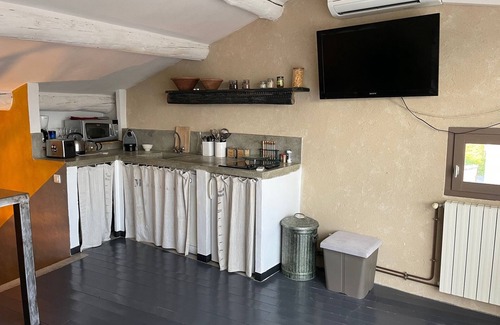 Vallabrix Apartamento | Loft Avec Terrasse et Piscine Intérieure Privative