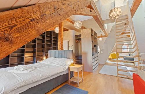 Fribourg Apartamento | Loft avec vue sur la Cathédrale de Fribourg