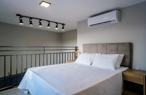 Jardim Oriental Apartamento | LOFT Charmoso Aeroporto Metrô SP Expo com AC