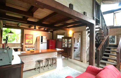 Cocaia Casa | Loft charmoso c/ wi-fi perto da praia em Ilhabela