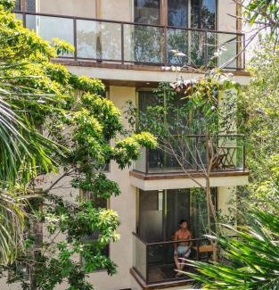 Chemuyil Apartamento | Loft Colibrí - Santuario Apartments