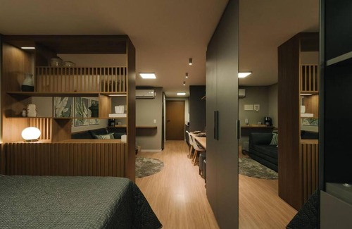 Sao Goncalo Apartamento | Loft com garagem no Parque Una