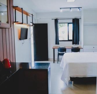 Dom Aquino Apartamento | Loft completo e climatizado a 2 minutos do centro