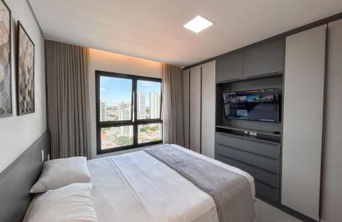 Santa Fe Casa | Loft Confortável e Elegante com Quarto Fechado