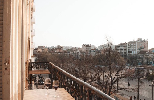 Le Camas Apartamento | Loft Déco 100m2 Avec Vue, 3 Chambres Marseille Centre