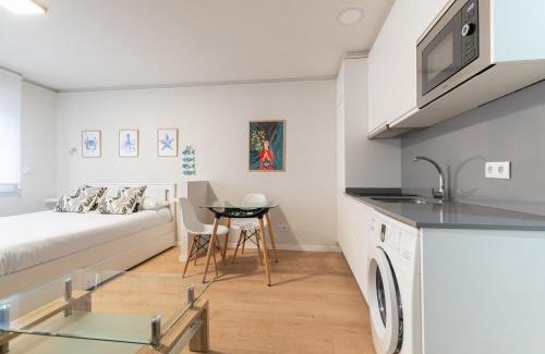 Santiago de Vigo Apartamento | Loft de Barbón con Parking