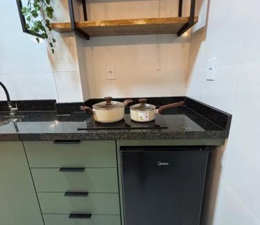 Centro Apartamento | LOFT Estiloso na Praia da Vila - Centro
