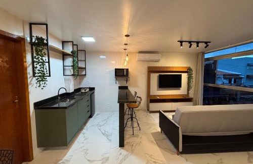 Centro Apartamento | LOFT Estiloso na Praia da Vila - Centro