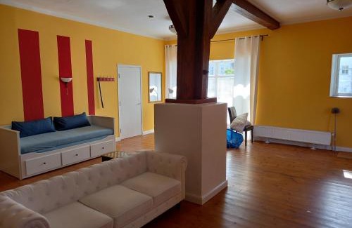 Wismar Apartamento | Loft in der Stadtmühle, die größte Fewo in Wismar