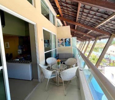 Porto de Galinhas Apartamento | Loft Incrível Duplex Villas 2 suítes 6 pessoas