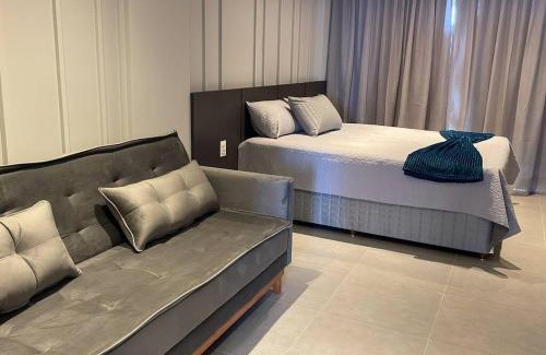 Cabedelo Apartamento | Loft luxo p/4 pessoas, a 50m do mar