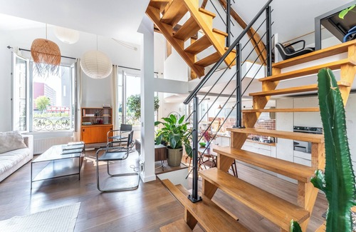 Ivry-port Casa | Loft Moderne et Lumineux à Ivry Idéal Pour Moyen Terme / Bail Mobilité