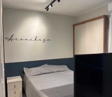 Asa Sul Apartamento | Loft moderno e aconchegante próximo ao Aeroporto, Rodoviária Interestatual, P Federal, Casv da Empaixada - Brasília