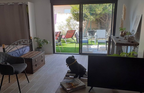Sauvian Casa | Loft Neuf Avec Jardin et Parking Gratuit Proche des Plages !