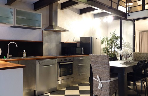 Erbalunga Apartamento | Loft de 100 m2 en el pueblo de Erbalunga, línea de playa