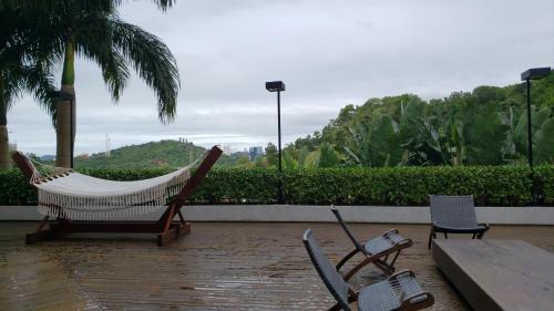 Itajai Apartamento | Loft Praia Brava - Itajaí Camboriú piscina e playground