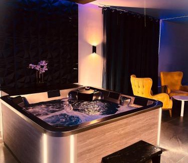Entzheim Apartamento | Loft privatif avec Jacuzzi et sauna All in One