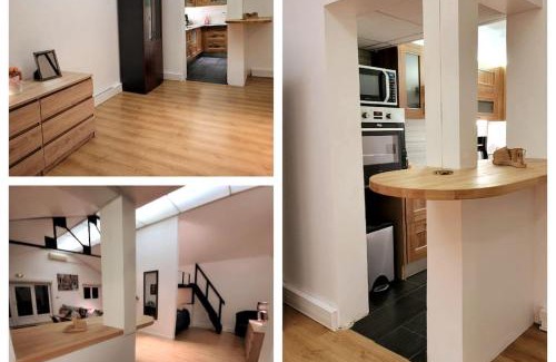 Villeparisis Apartamento | Loft proche CDG 6 pers, Parc Expo avec parking
