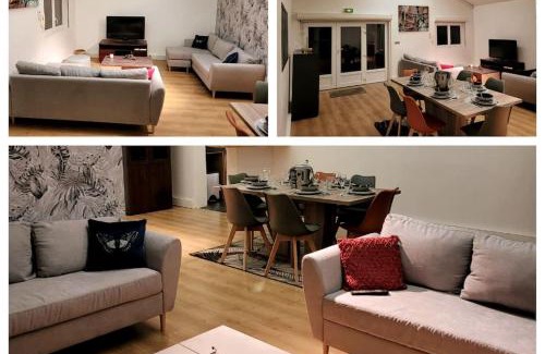 Villeparisis Apartamento | Loft proche CDG 6 pers, Parc Expo avec parking