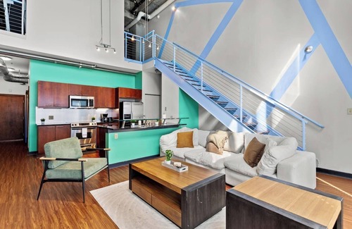 Atlantic Station Area Apartamento | Loft-Style 2BR near Midtown Atlanta