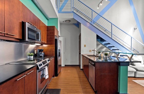 Atlantic Station Area Apartamento | Loft-Style 2BR near Midtown Atlanta