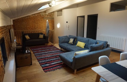 Beauzelle Apartamento | Loft-style apartment - 80m2, quiet, close to Airbus and MEETT