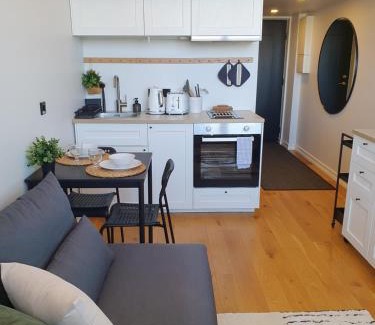 Old Town Apartamento | Loft Style Studio Apartment- Free Parking- Free Gym- Keyless Access