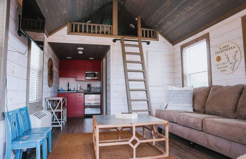 Dewy Rose Cabina | Loft Style Tiny Cabin - #4