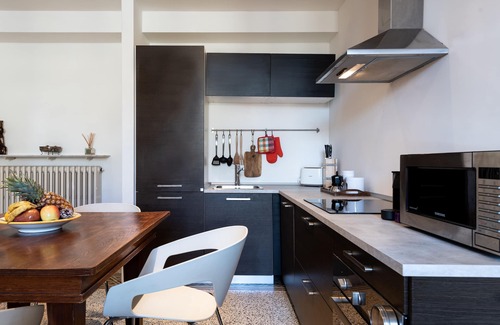 Campo di Marte Casa | Loft con una terraza panorámica con vistas a los tejados de Florencia