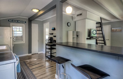 Macatawa Cabaña | Lofted Cottage w/ Lake Views & Pets Welcome