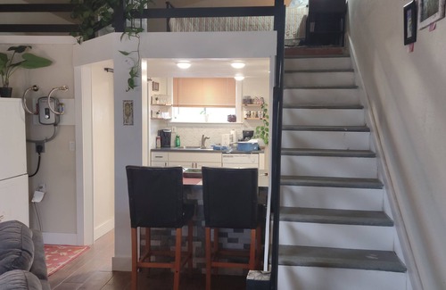 Nampa Cabaña | Lofted Urban Farmhouse Cottage Near Downtown Nampa, NNU, and Idaho Center Arena