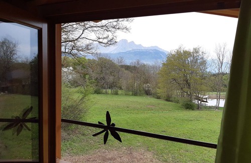 Saint-Paul-les-Monestier Cabina | Cabaña de madera-Exclusivo-Baño con ducha-Vista a la Montana-cabane en rondin