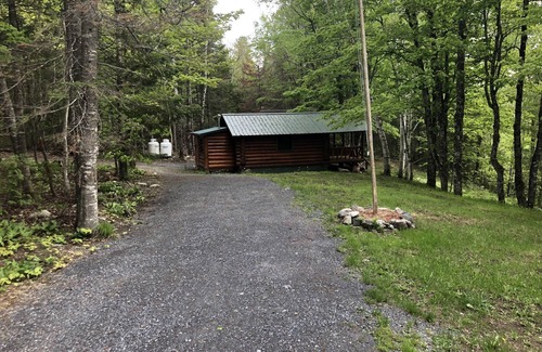Masardis Cabina | Log cabin located on the Aroostook river