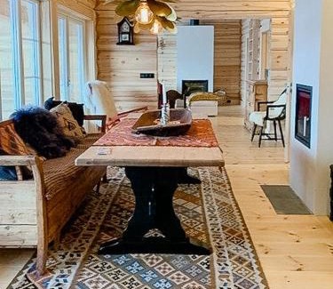 Hol Municipality Casa | Log Cabin With Panoramic Views Of Hallingskarvet