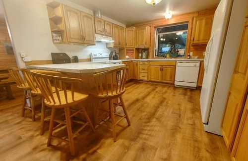 Matlock Cabina | Log Home with Mountain Views located on the Satsop River